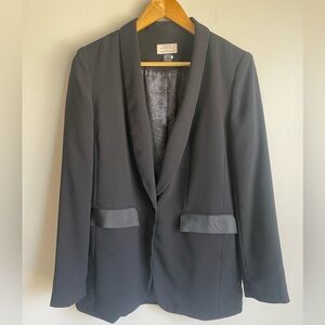 Black Blazer with Trim